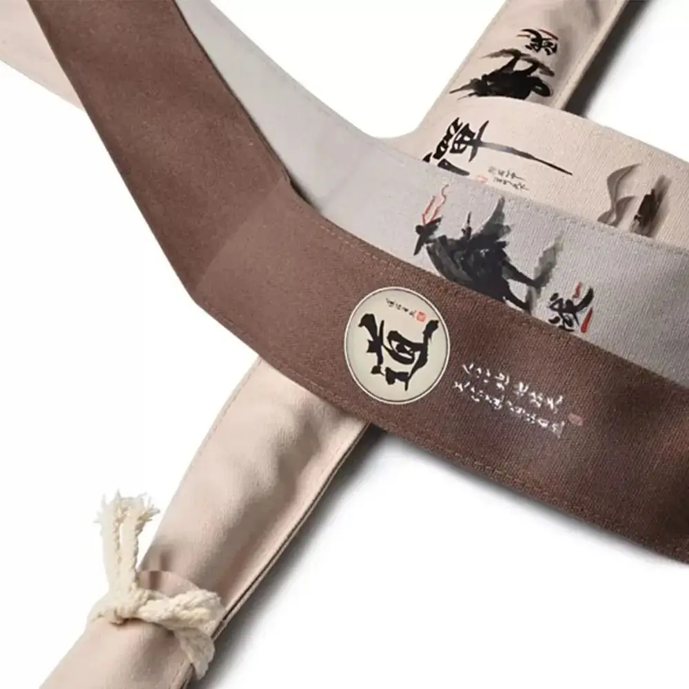 130cm Fishing Rod Bag Large Capacity Chinese Style Folding Fishing Bag Thickened Waterproof Fishing Tackle Bag