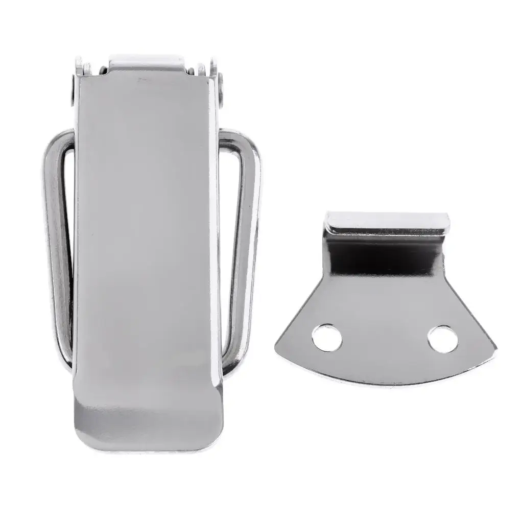 Anti Rattle Boat Latch Stainless Steel Marine Fastener Clamp Hatch Door Locker Closure Mirror Finish for Yacht Cabin Upgrade