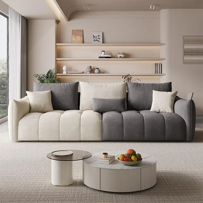 Modern Living Room Sofas Lazy Free Shipping Comfortable Lounge Sofa Apartment Interior Meubles De Chambre Home Furniture