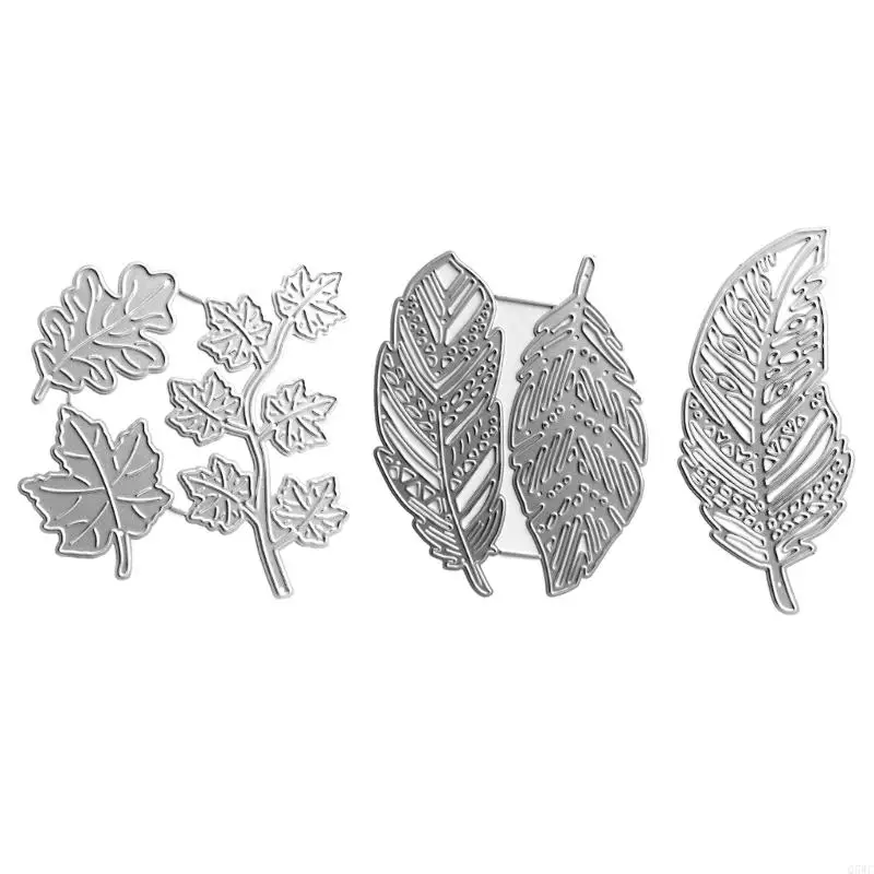 

Leaf Metal Cutting Dies for Card Making Scrapbooking Paper Craft DIY Template Q5WC