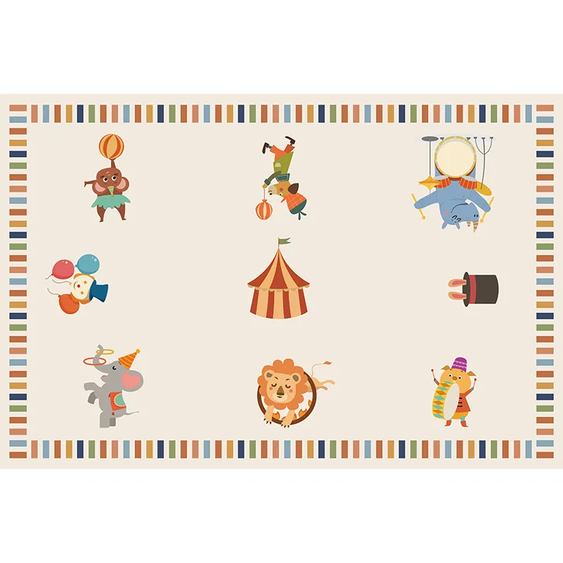 

Children's Washable Carpet Double Layer Climbing Mat for Bedroom & Reading Area