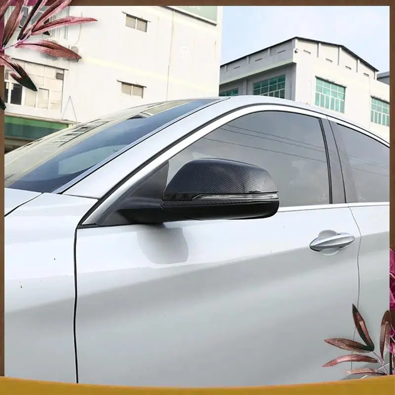 

AB59-For BMW 1 2 Series F45 F46 X1 F48 2016-2021 Car Side Rearview Mirror Cap Cover Trim Shell Parts ABS -A