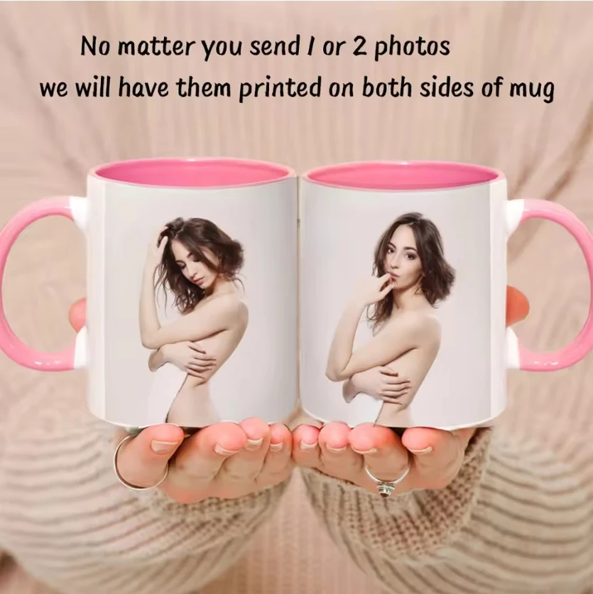 

Personalised Your Photo Mug, Custom NAME IMAGE TEXT Cup,Customize Coffee Mugs, Tea Cups, Mothers Day, Wedding Gift 9 COLOURS