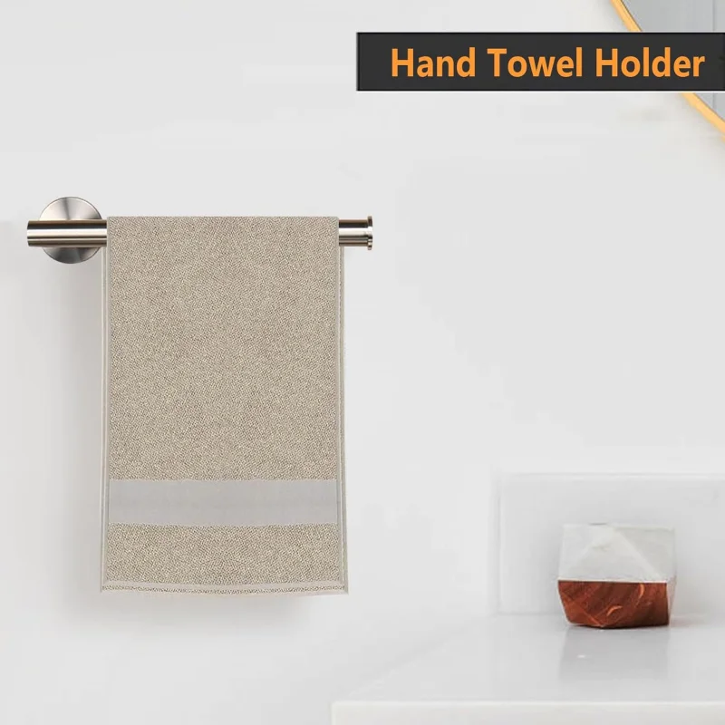 Handdoek, ring - dikker SUS 304 roestvrijstalen houder badkamermuur, 9 moderne designbar