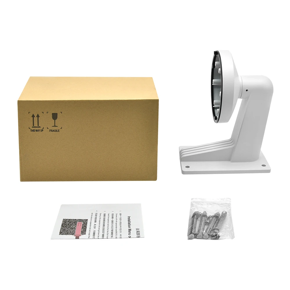 Hikvision-caja de conexiones a prueba de agua, soporte de montaje en pared, DS-1258ZJ, DS-1280ZJ-DM46, DS-1272ZJ-110, DS-1273ZJ-140