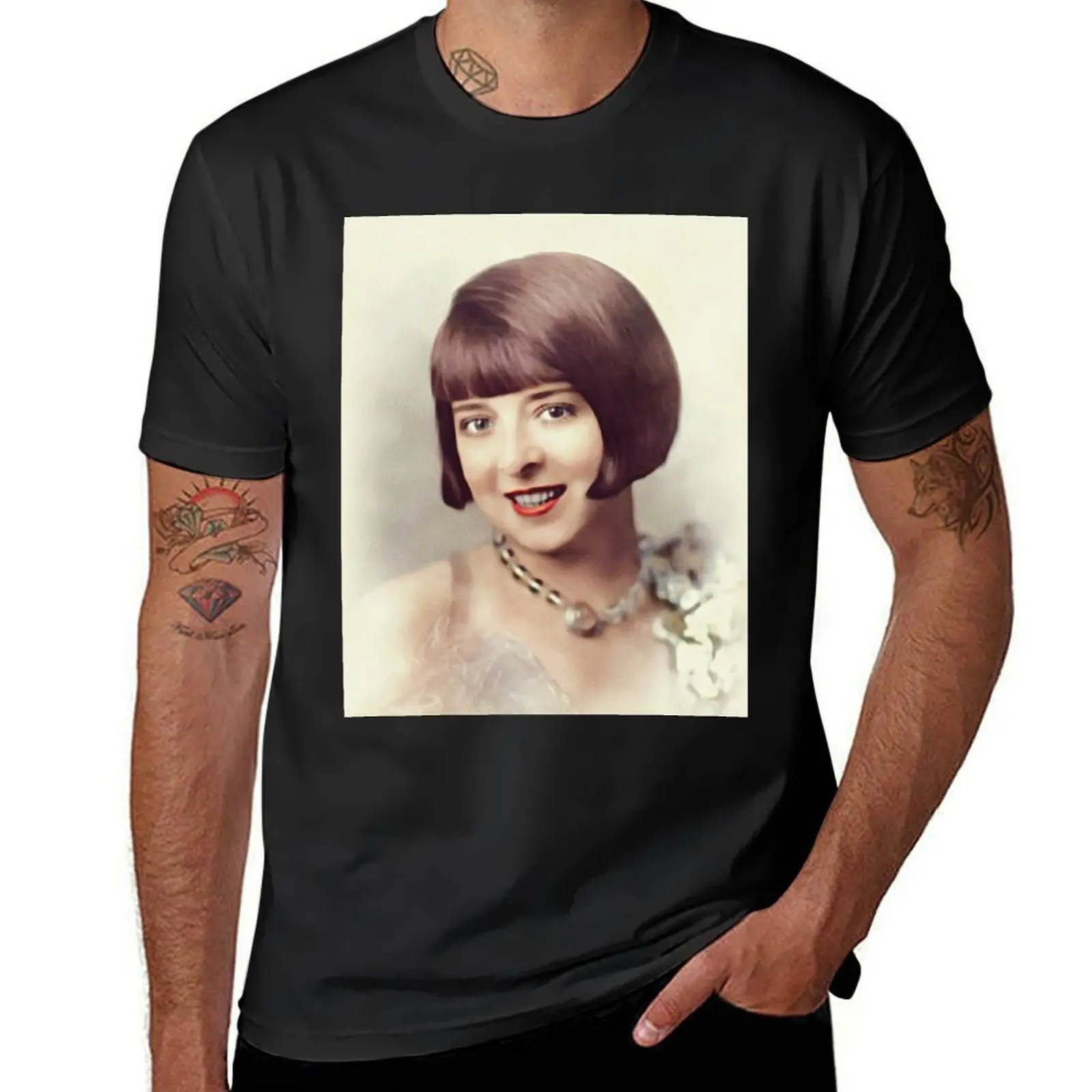 Colleen Moore, Actress T-shirt new edition plus sizes black t-shirts for men