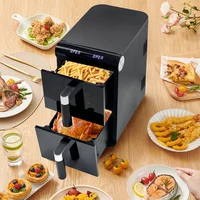 Freidora de aire digital doble 12L