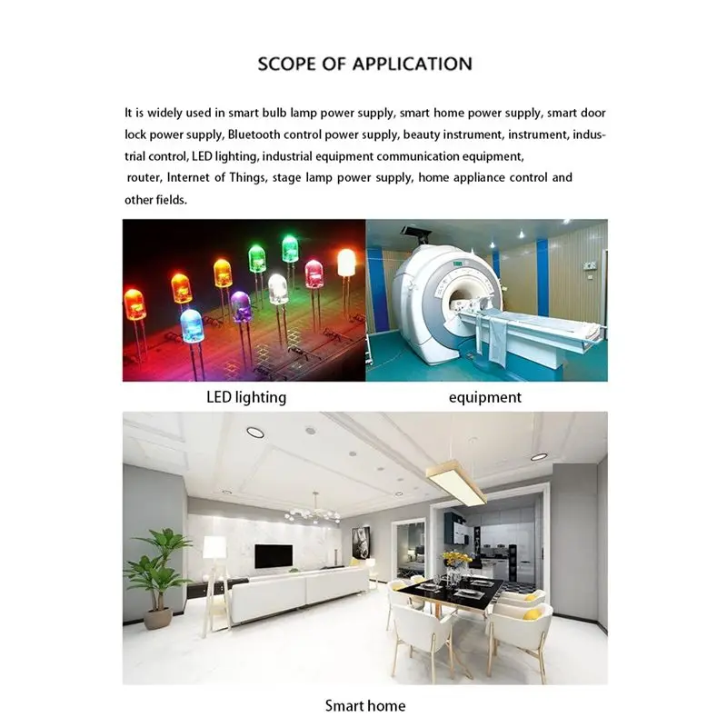 BTLIFE-100W 24V 4A ハイパワー スイッチング電源基板 AC85-265V ユニバーサル 50HZ/60HZ AC-DC 電源モジュール