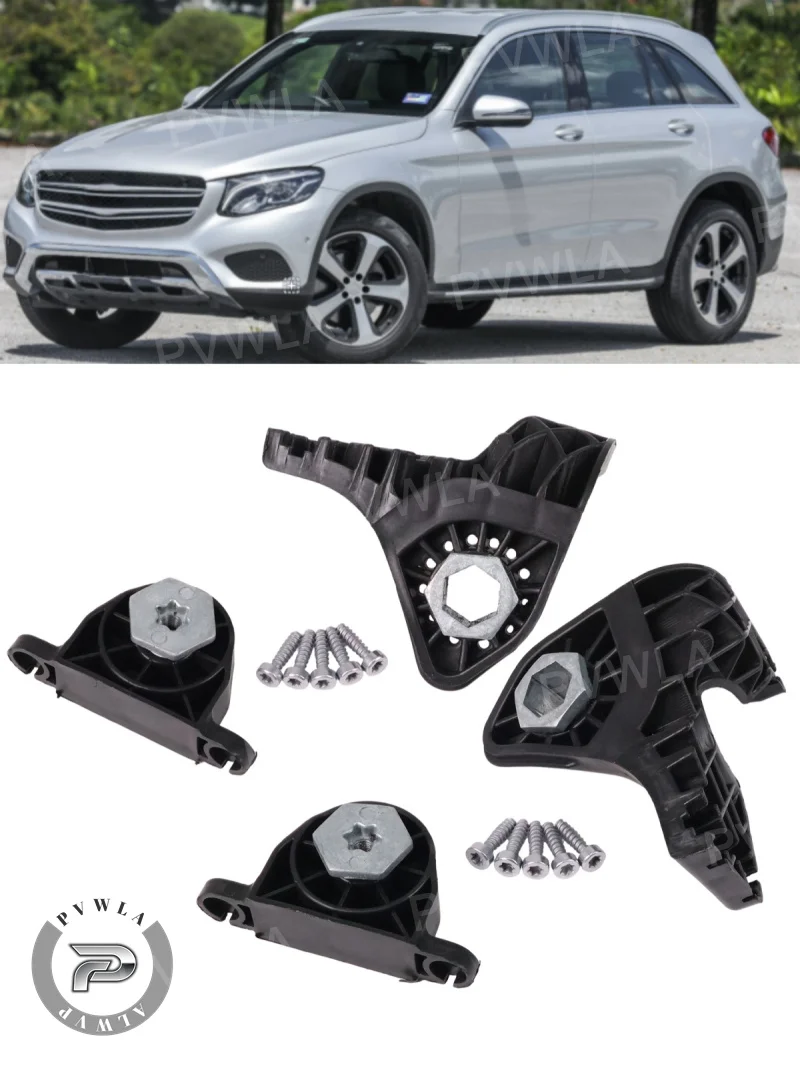 HeadLight Repair Kit For Benz X253 W253 GLC200 GLC260 GLC300 GLC43 AMG 2016 2017 2018 2019 Car Front Headlamp Bracket 2538200114