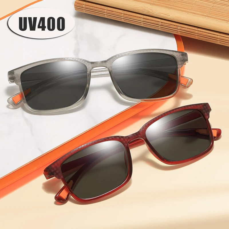 

2025 Fashion Square Frame Men's Sunglasses Senior Sense of Outdoor Sunscreen UV Glasses Women's Eyepieces Eye Protection