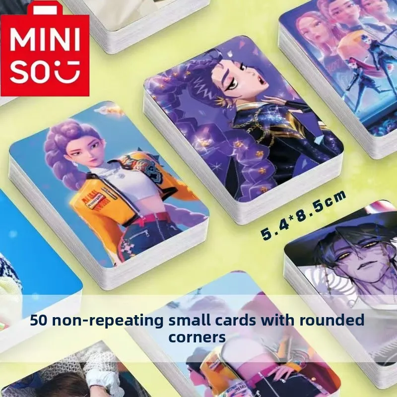 

Совершенно новая серия коллаборации Miniso включает лазерные карты, охотники на демонов K-POP, серия мультфильмов и периферийные карты ЛОМО.