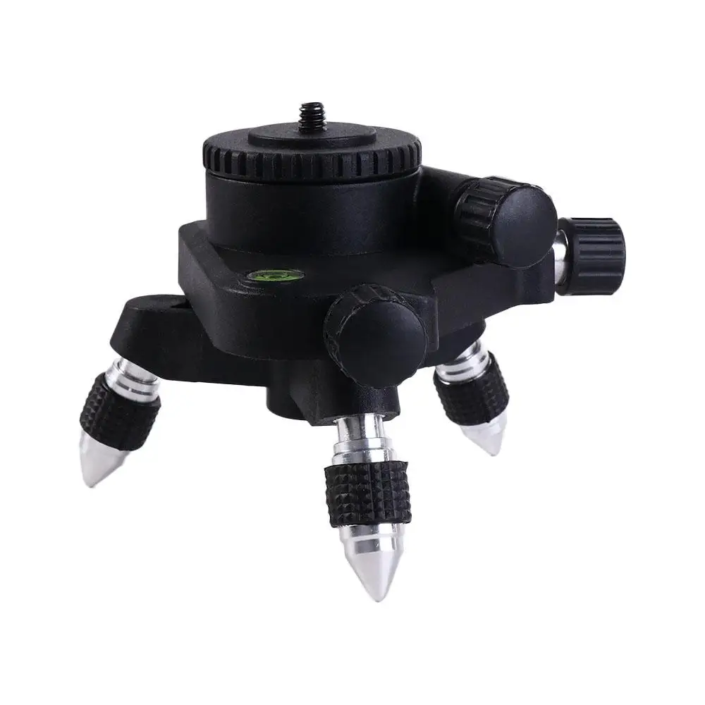 

Base Rotating Base Tripod Level Meter Tripod Bracke Leveling Board Tool Leveling Line Holder Laser Level Bracket Level Adapter