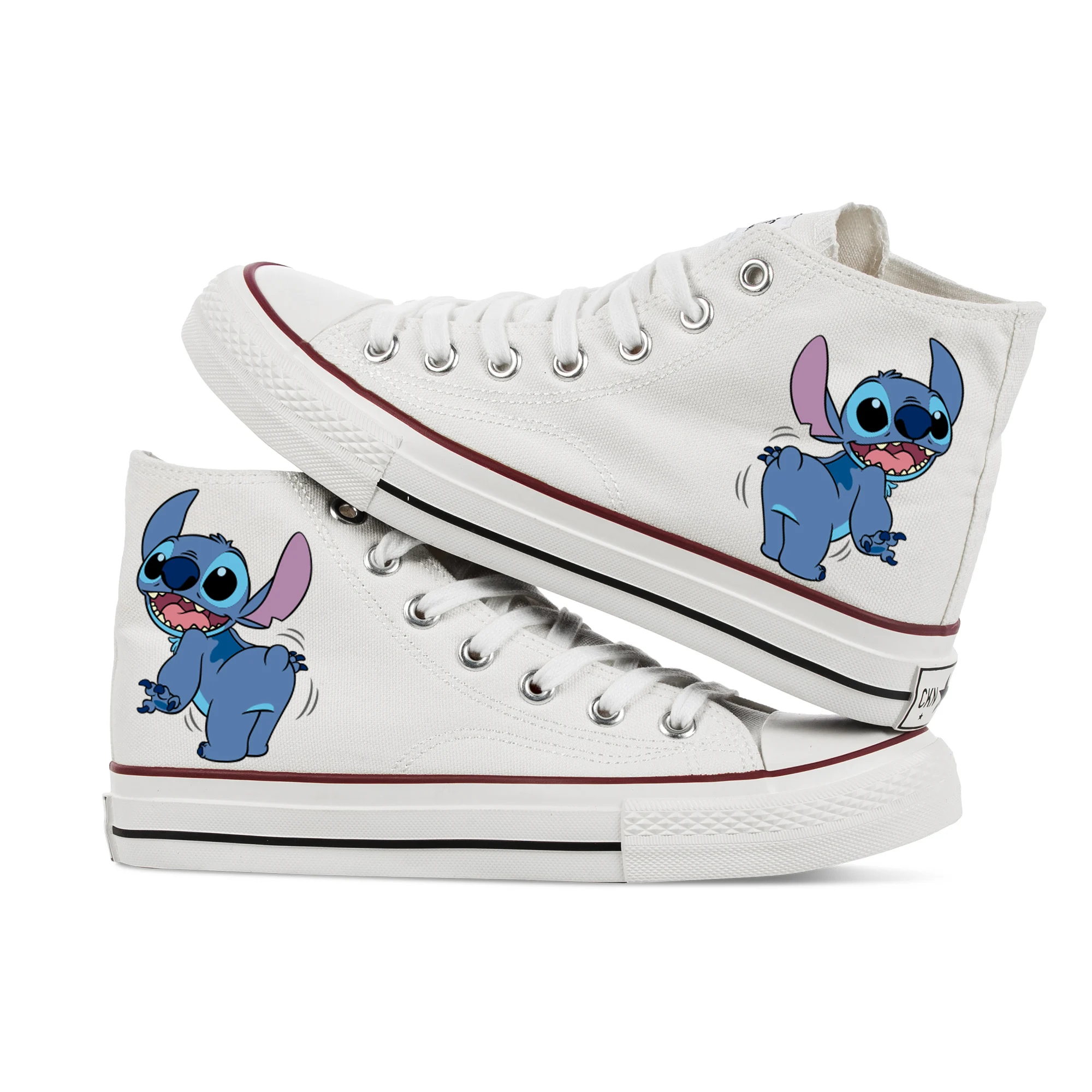 Рисунок 2 - Холщовые кроссовки с мультяшным принтом Disney