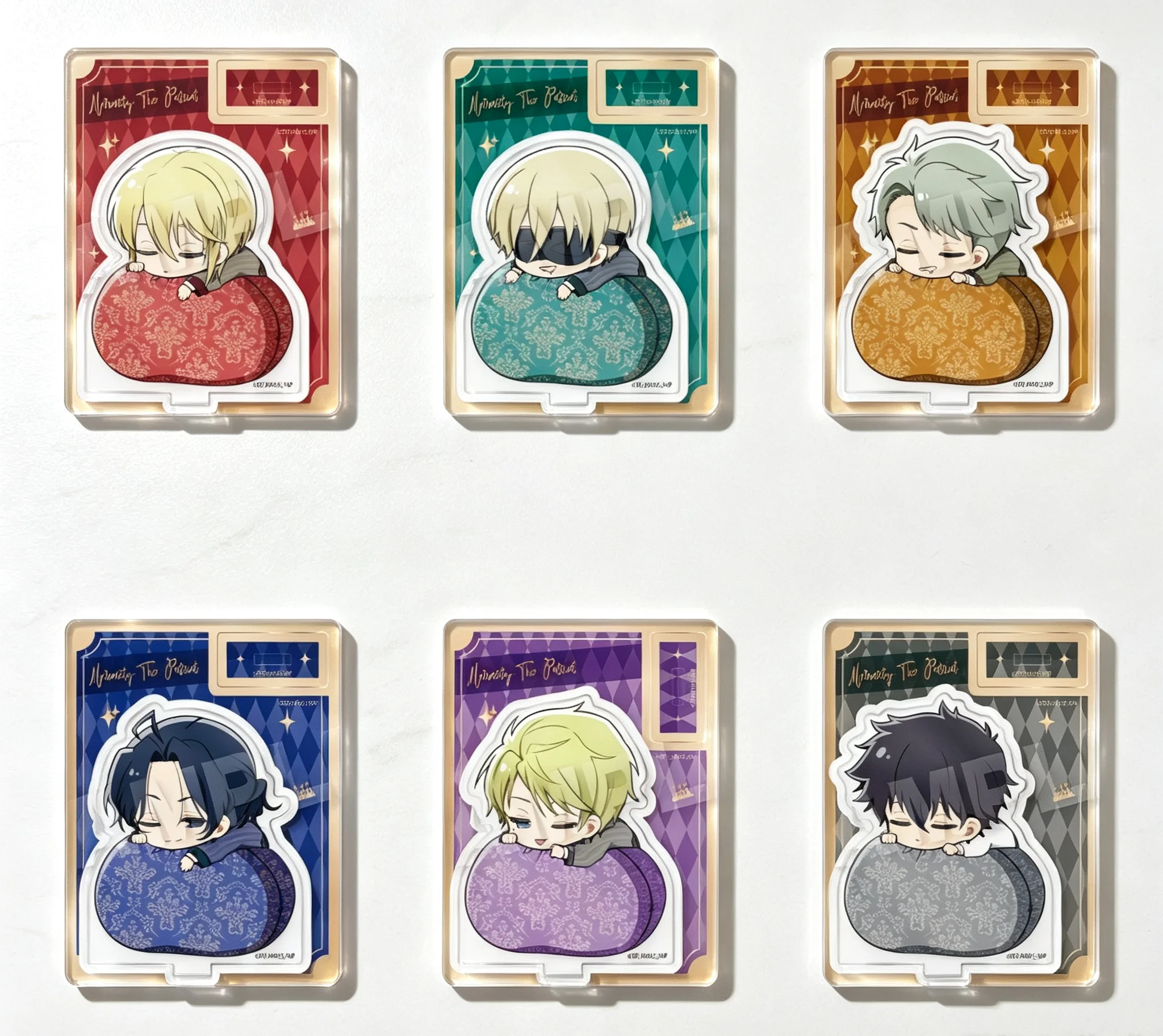 10cm Anime Moriarty the Patriot Acrylic Stand Model Plate Desk Decorations Animation Peripheral Gifts For Friends Keychains