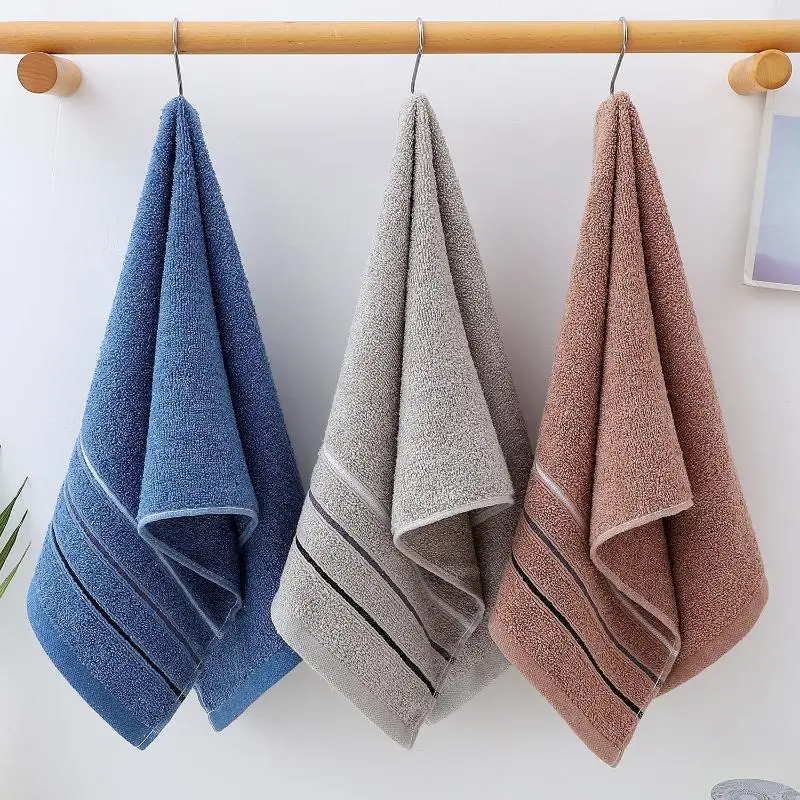 1/3Pcs Premium Soft Absorbent Towels Fade Proof Skin Friendly Face Bath Towels for Home Daily Use