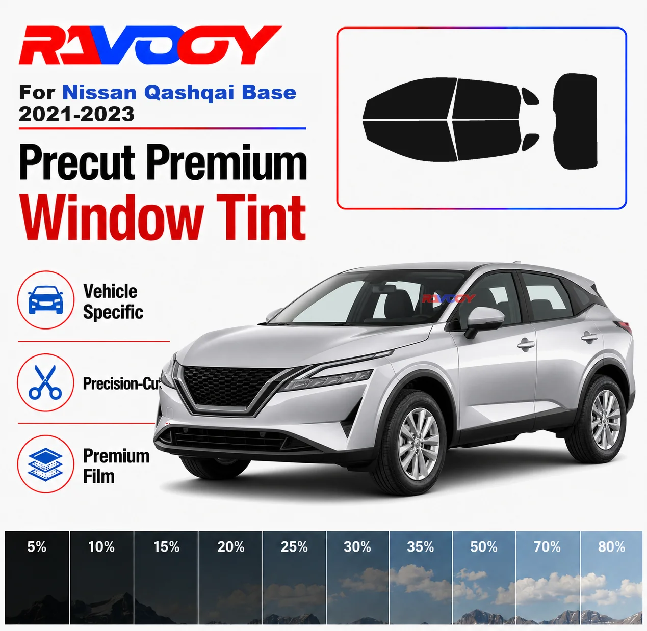 premium-precut-window-tint-kit-front-rear-windows-rear-windshield-for-nissan-qashqai-base-2021-2023-car-solar-nano-ceramic-film