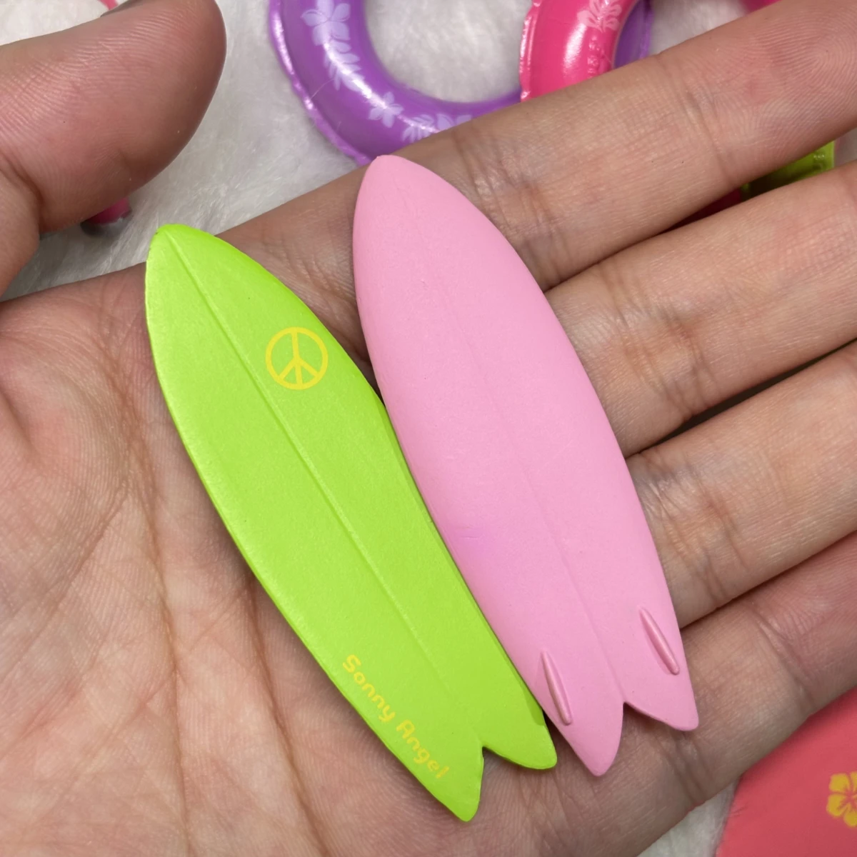 Sonny Angel 2015 2016 2017 2018 Zomer Serie Verrassing verborgen accessoires Telescoop Zwemmen ring Surfplank Zonnebril