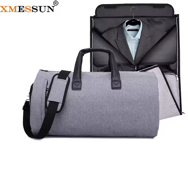 XMESSUN 여성을위한 새로운 옥스포드 접는 양복 보관 가방