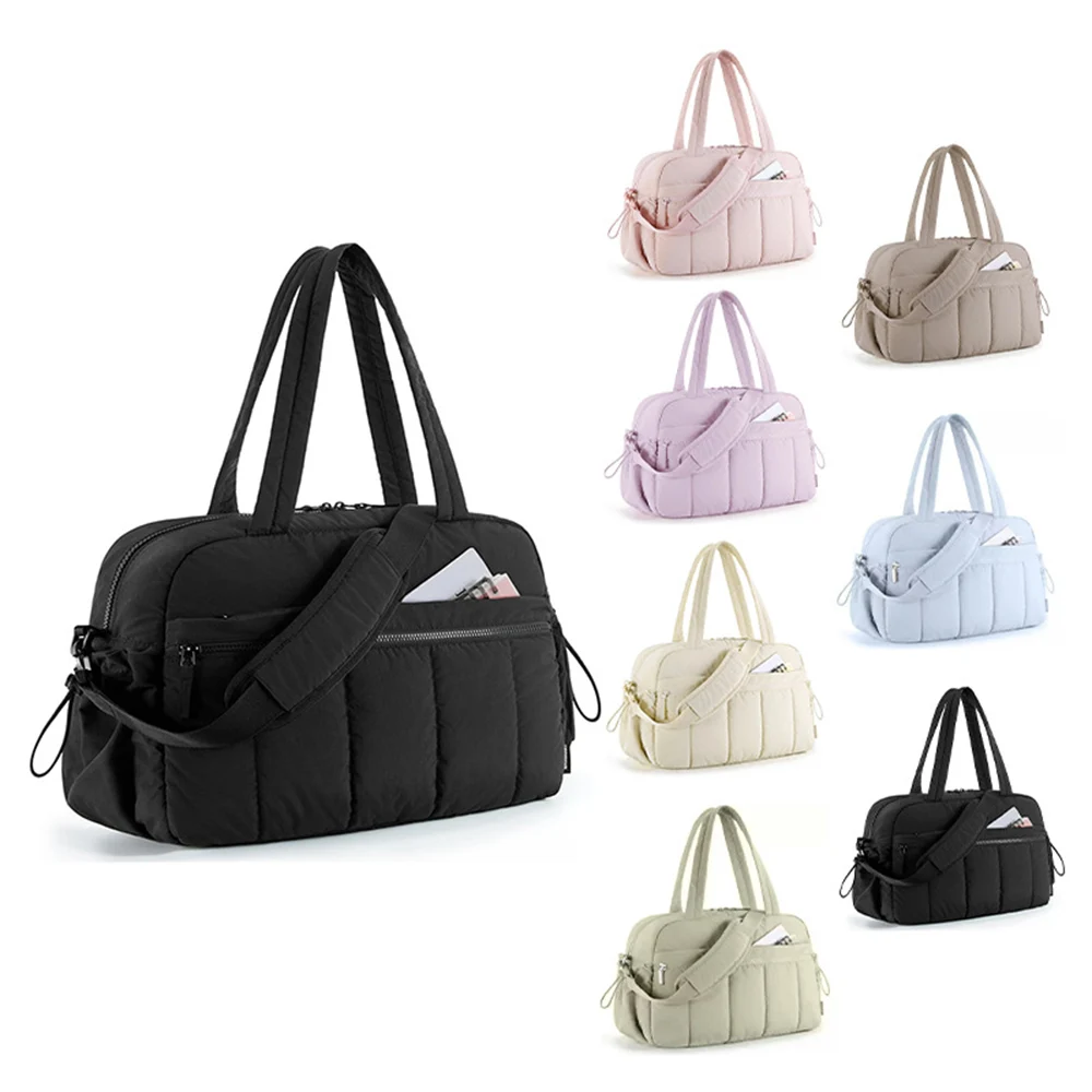 

Soft Travel Bag Fresh Color Scheme Multi-functional Outdoor Portable Storage Luggage Bag Fashion Yoga Bag for Women/Men
