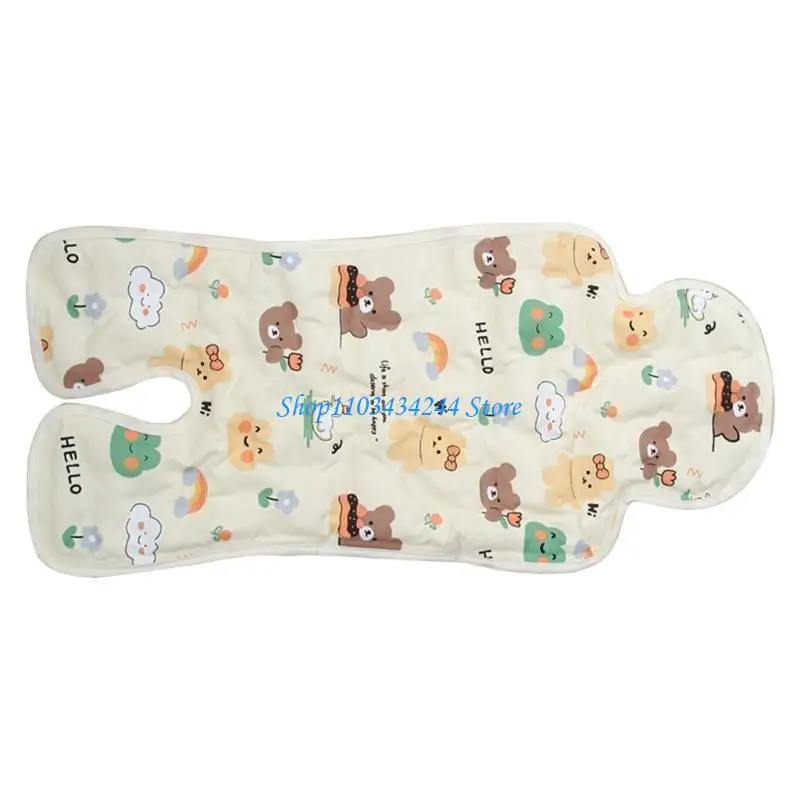 Pushchair Lining Soft & Breathable Pram Cushion for Strollers Dining Chair