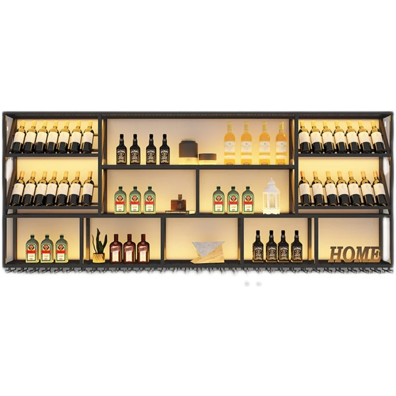 Drinks Liquor Alcohol Cabinets Vinera Cellar Display Home Bar Wine Cabinets Shelves Nightclub Glas Vitrinenschrank Bar Furniture