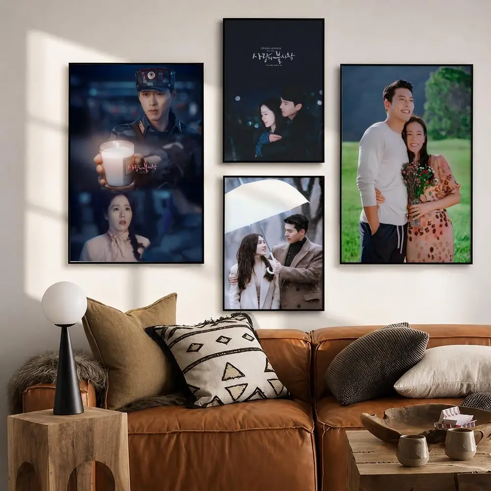 K-Drama Crash Landing on You Poster HD poster wall art self-stick no-residue for home cafe office great gift