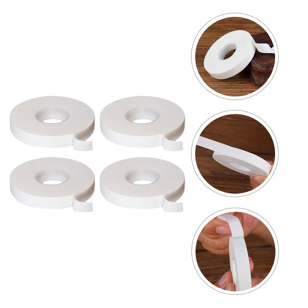

4Pcs Guzheng Finger Adhesive Breathable Tapes White Cuttable Pipa Finger Supplies Breathable Tapes Guzheng Supplies
