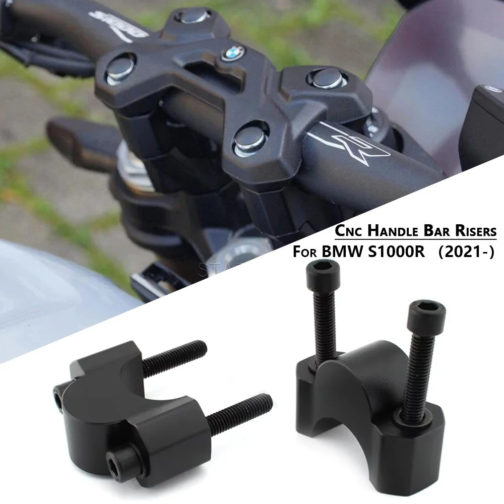 

Motorcycle Handlebar Risers Bar Mount Handle Clamp Kit height 25mm For BMW S 1000R S1000R S1000 R 2021 2022 2023