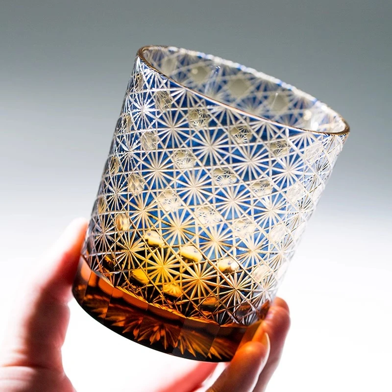 

Whiskey glass retro crystal glass cup