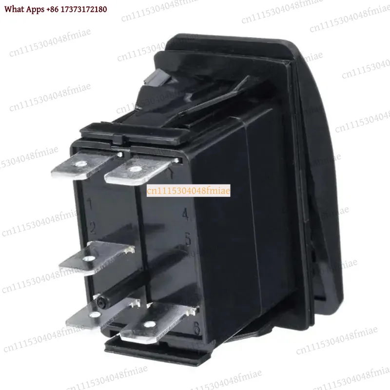 k3 5 Pin Waterproof Rocker Switch with LED, 12V 24V Car Boat Marine Toggle Switch, On Off Control