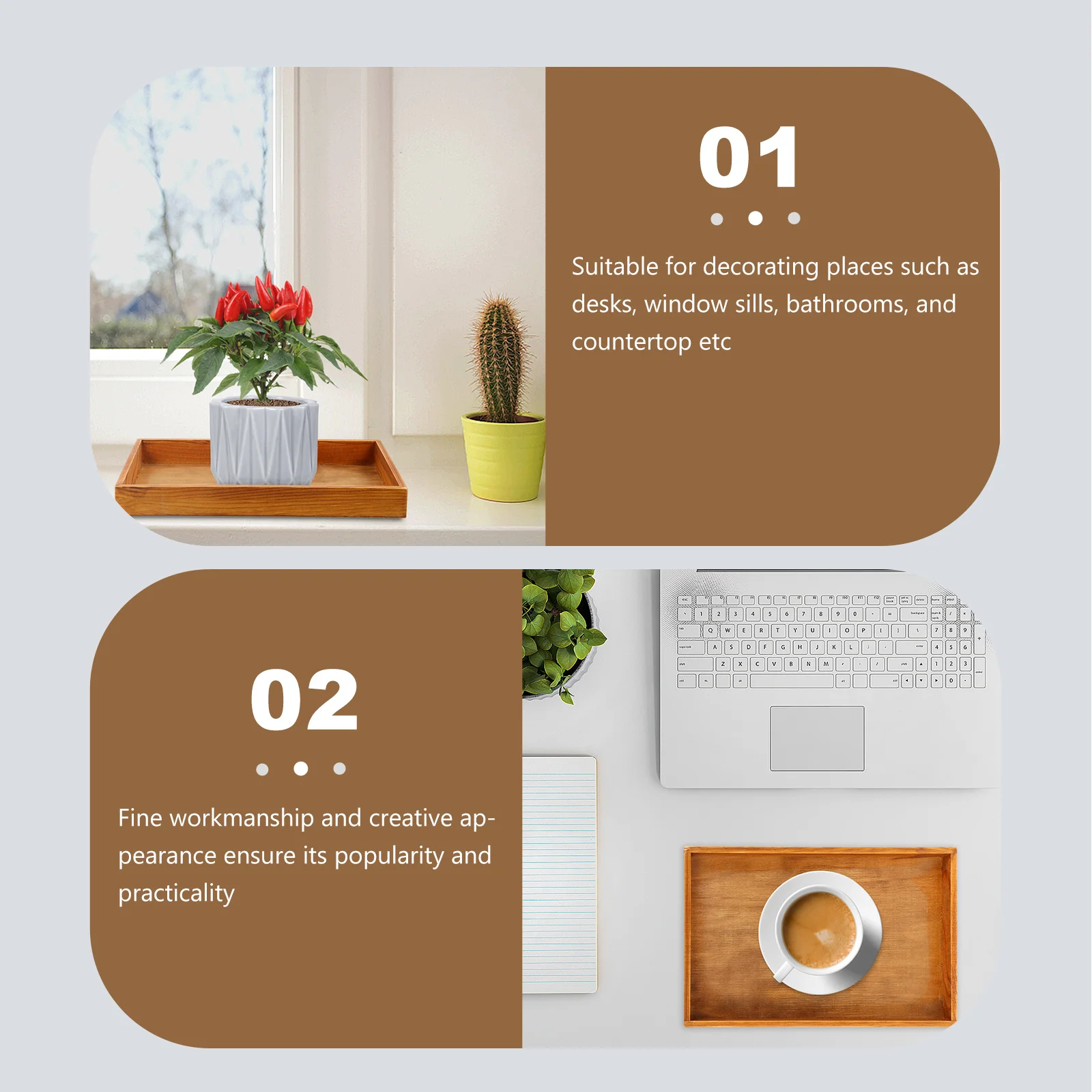 Solid Wood Desktop Storage Box Wooden Organizer Home Sundries Container Jewelry Holder Organizer Solid Wood Storage Box