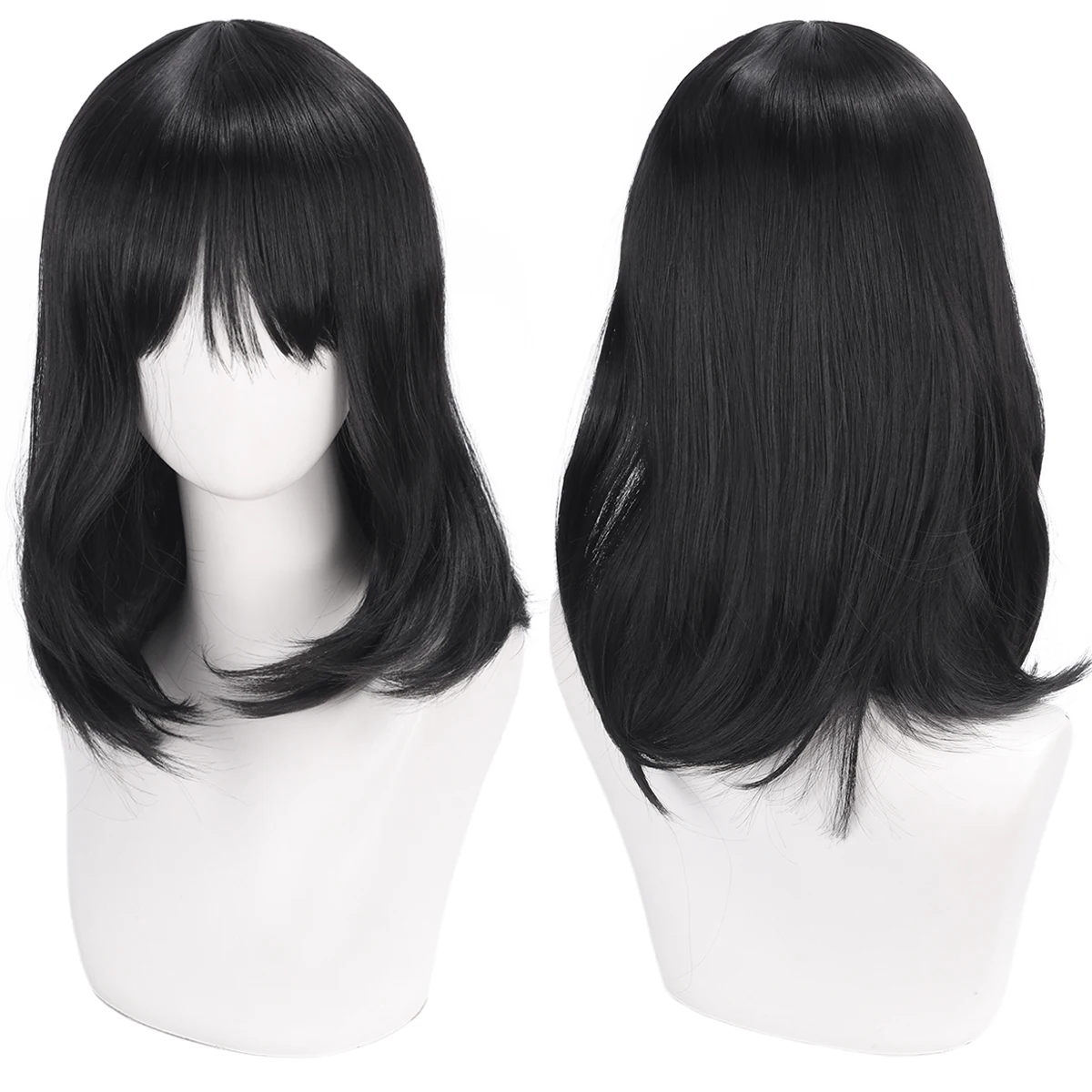 

The cosplay wig artist, like Qiao Ling, the agent of Cao Tai Time, has a black pear blossom hairstyle and a synthetic fiber wig