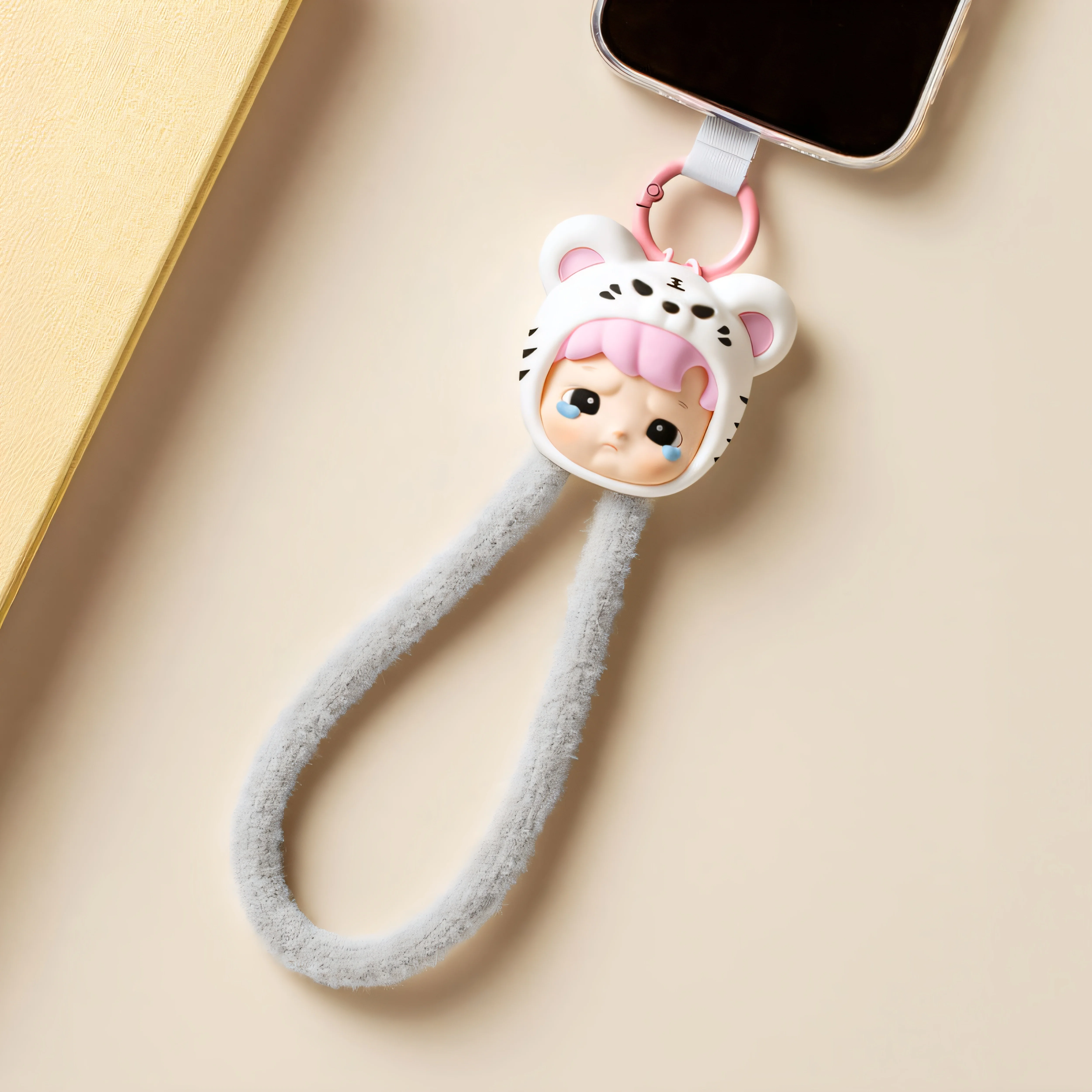 Genuine Hacipupu Snuggle With You Animal Stickers Series Blind Box Fashion Cartoon Pendents Mystery Box Fashion Phone Lanyard