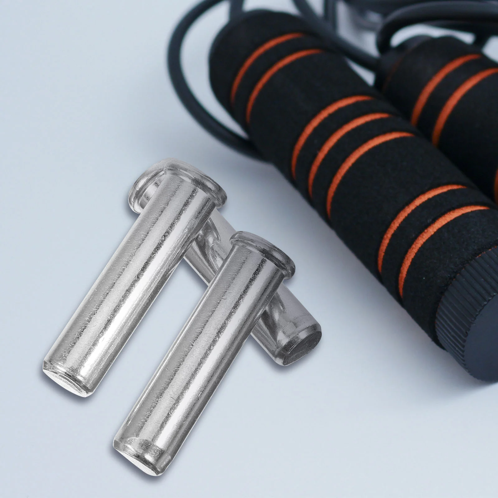 

4 Pcs Skipping Weights for Fitness Jump Rope Blocks Ropes Jumping Metal Exercise Weighted Major