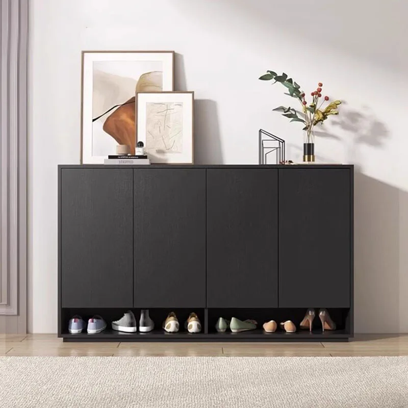 Luxury Box Shoe Cabinet Organizer Storage Living Room Display Designer Slippers Shoe Shelf Modern Zapatero Entrance Furniture