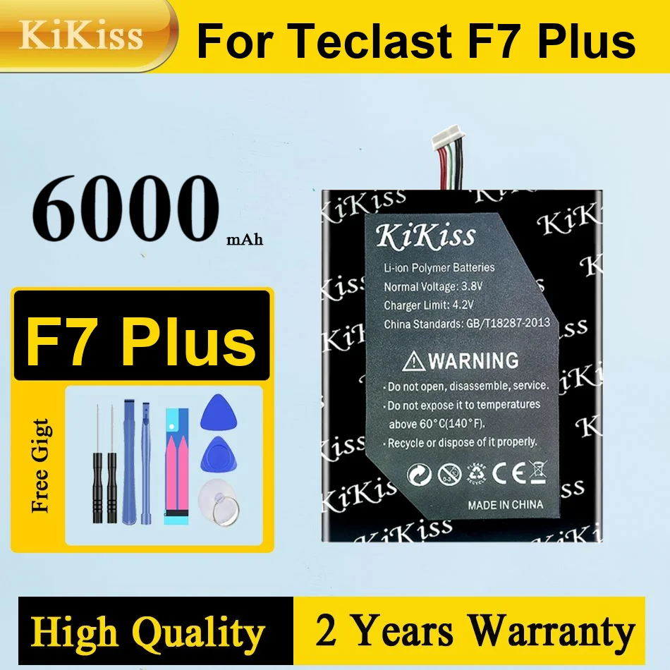 

Battery F7 Plus Without Frame , 7 Cable For Teclast 30154200P Utl-2778180-2S Utl-2978180-2S Utl-3078180-2S Wire Plug