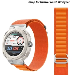 Nylon Strap for Huawei watch GT Cyber Correa Bracelet Sport Watchband for HUAWEI watch ct cyber Sport Woman Man Wristband