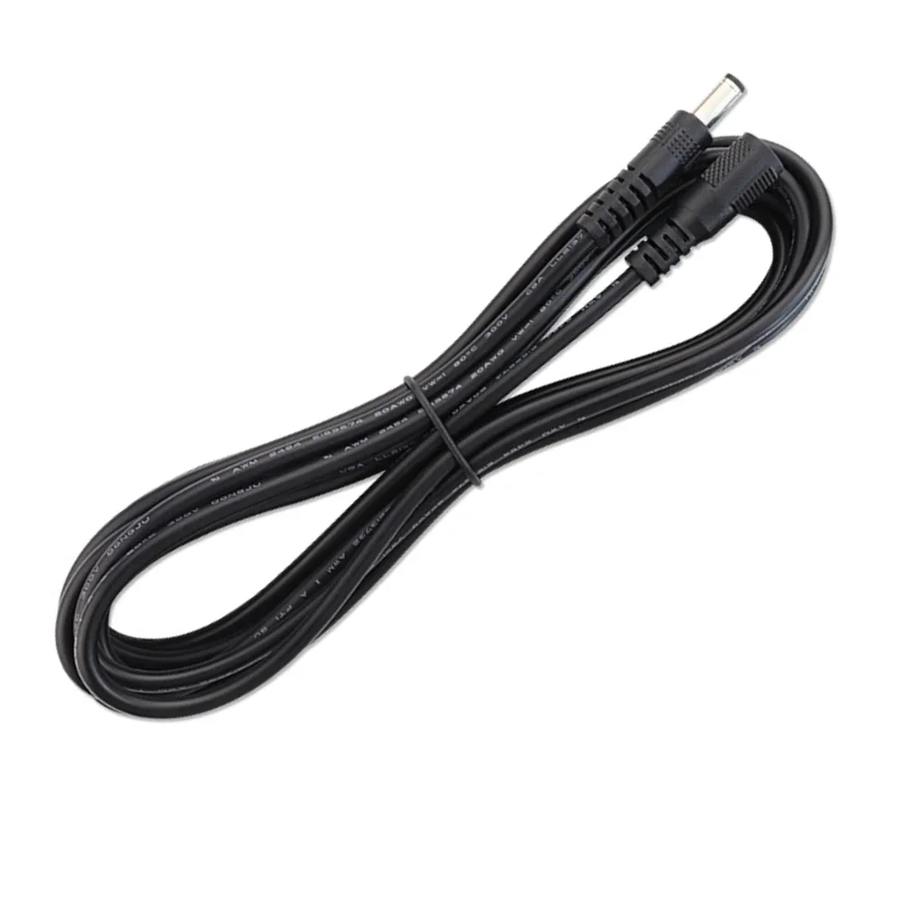 5 Meters DC 12V Power 5M Extension Cable 5.5mmx2.1mm DC Plug For CCTV Camera 12 Volt Extension Cord