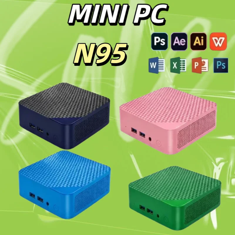 2026 gaming WIFI 6  Intal Core N95 Mini PC BT5.2 Special Computer Windows 11 SSD 1TB 2TB RAM 16GB PC Gamer
