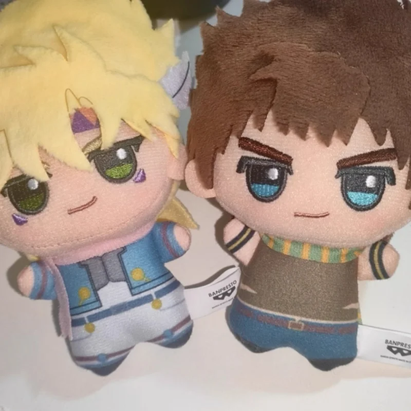 Hot Genuine 11cm Jojo'S Bizarre Adventure Plush-Like Texture Doll Keychain Kakyoin Kawaii Soft Stuffed Toy Charm Birthday Gift