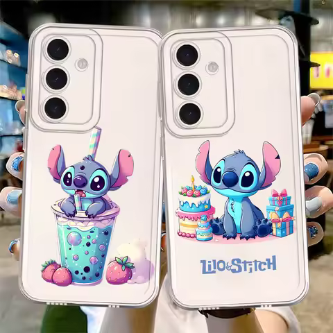 Disney Stitch Phone case for Samsung Galaxy A31 A50 A51 A71 A21s A12 A52s A22 A32 A52 A72 A16 4G 5G case