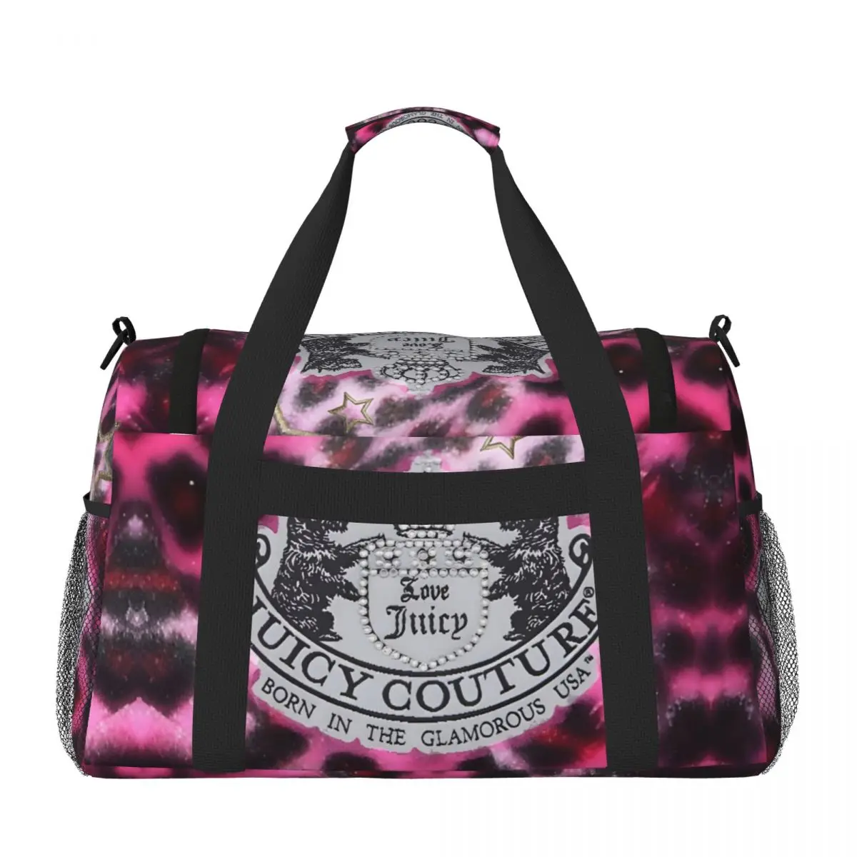 J-Juicy-C-Couture Weekend Gym Yoga Luggage Bags Men Women Sport Crossbody Bag Travel Handbag