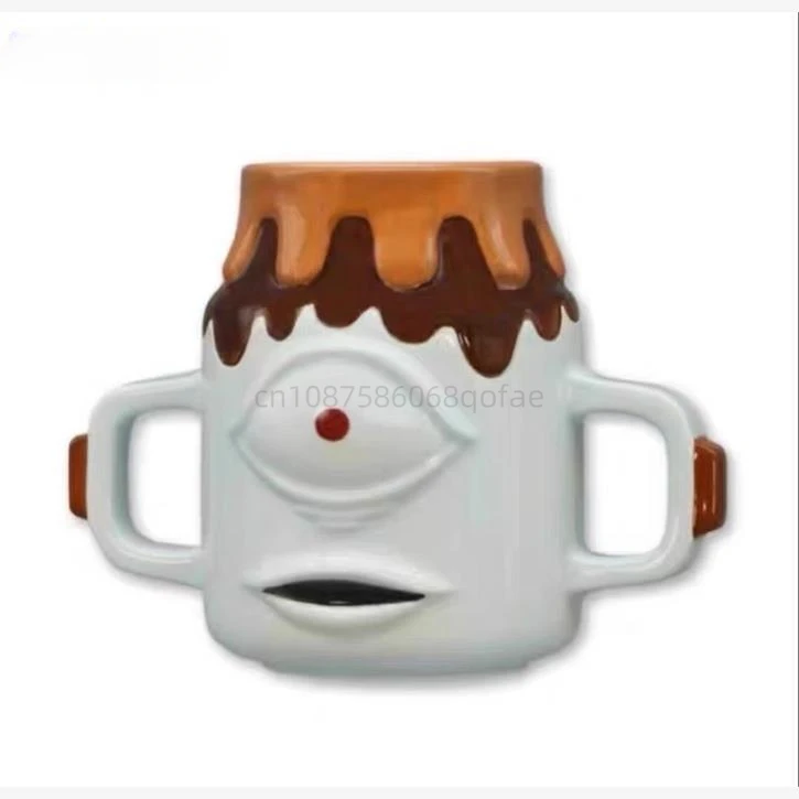 Peripheral Spell Back Battle Leakage Head Mug 5t5  Head Mug Coffee Cup Yu Sale