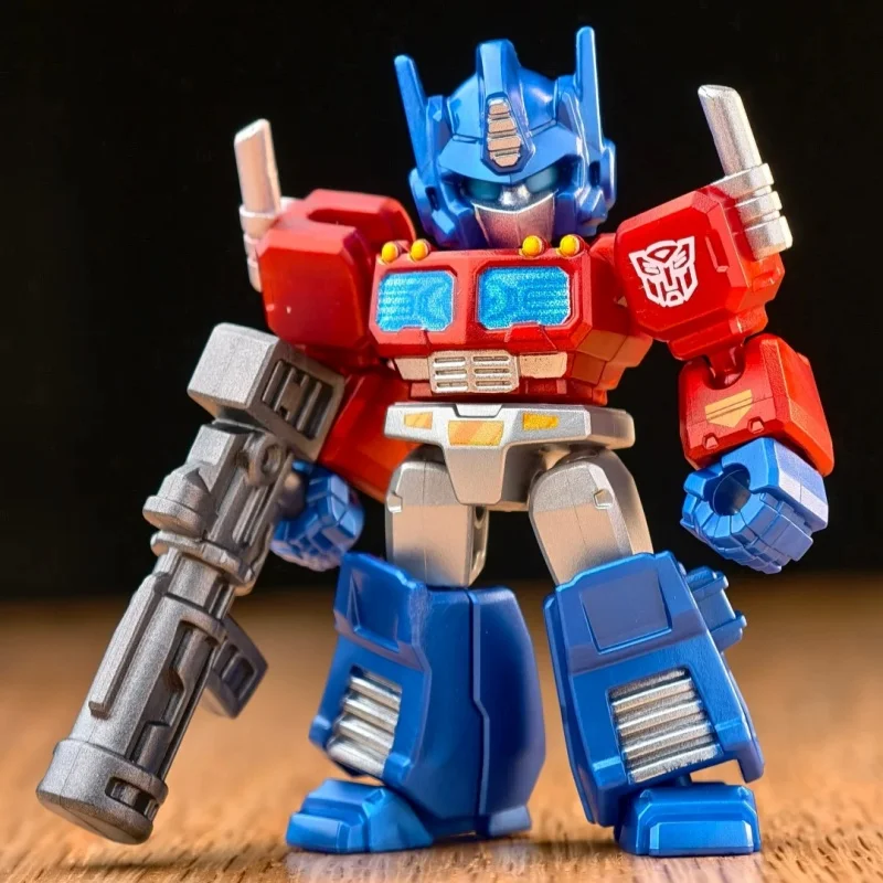 Original Transformers Animation Movies Peripheral Toys Optimus Prime Galaxy Shinning Version-2 Movable Model Figure Collection