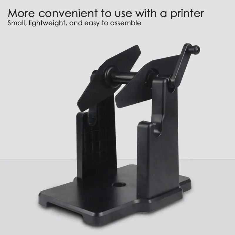 Label Rewinder Hand Crank Printer External Barcode Paper Holder Manual Winder Large Roll Label Holder Stent Universal