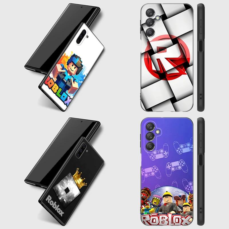 Чехол для телефона Hot Game R-Robloxes для Samsung A5 A7 2017 A6 A8 Note 9 10 20 Plus 2018 M14 M16 M33 M52 M53 5G M10 M11 M12 M21 M22