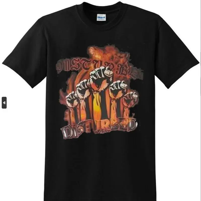 Disturbed Tour Vintage Short T Shirt Mens All Size S To 5Xl Tr1440