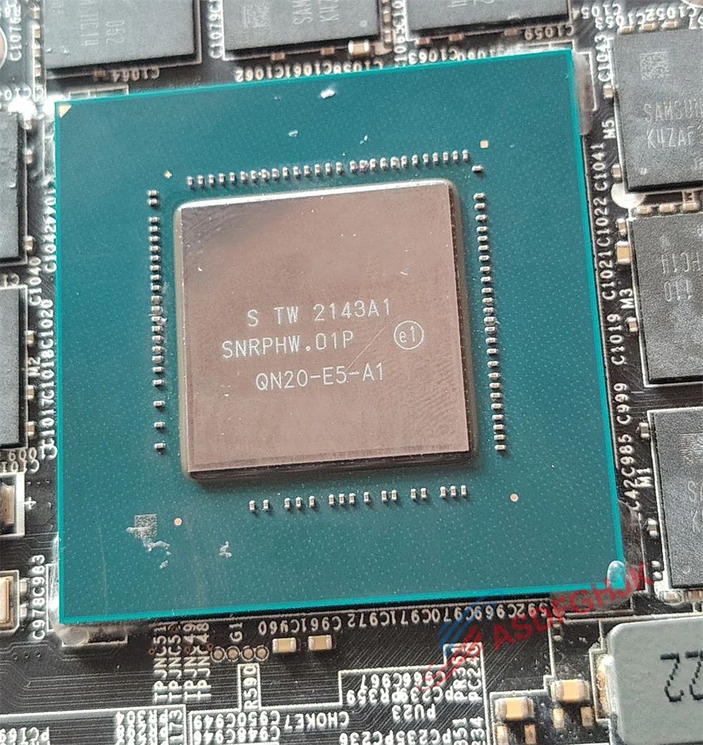 MS-17K31 FOR MSI GL76 GE76 RAIDER 11UG MS-17K3 LAPTOP MOTHERBOARD WITH I9-11980HK CPU AND RTX A5000 GPU TEST OK