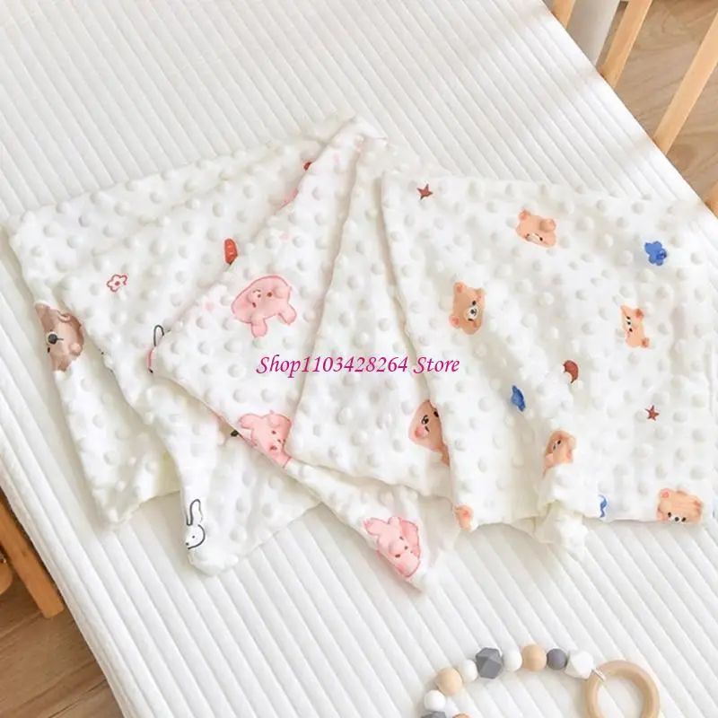 

Set of 5 Pacifying Handkerchiefs for Babies Infant Soothing Essential Soft Baby Handkerchief Newborn Square Cloth Gift