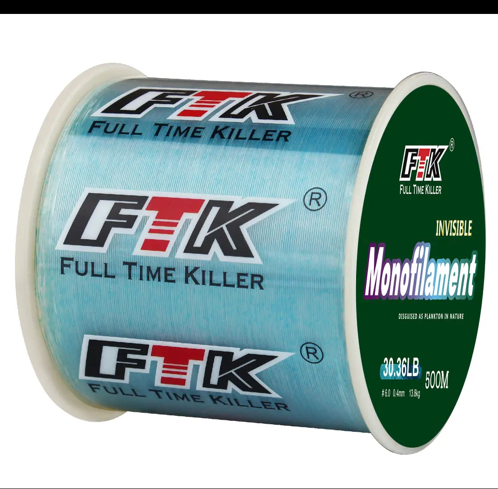 FTK 300m Unsichtbare Angelschnur, gefleckte Karpfenschnur, Monofilament, 0,20mm-0,50mm, 4,13LB-34,32LB, Super Starke gefleckte Schnur, sinkend – Detail 15